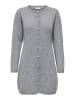 JDY Strickkleid in Medium Grey Melange