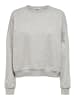 ONLY Sweatshirt in Light Grey Melange