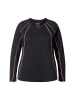 Ulla Popken Shirt in schwarz