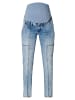 Supermom Straight Umstandsjeans Empire in Authentic Blue