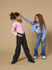 KIDS ONLY Jeans mit weitem Bein in Medium Blue Denim