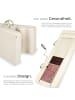 tectake Shiatsu-Massagematratze  186,5 x 60 x 11 cm, beige