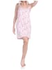 NORMANN Spaghettiträger Nachthemd Spitzenbesatz - 73436 in rosa