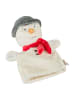 Sterntaler Handpuppe Schneemann in ecru farbend