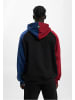 Ecko Kapuzenpullover in black/red/blue