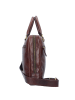 Leonhard Heyden Cambridge Aktentasche Leder 37 cm Laptopfach rotbraun
