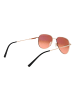 Serengeti Unisex Sonnenbrille Flieger Rose Gold