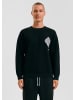 QS Strickpullover langarm in Schwarz