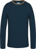 Normani Outdoor Sports Kinder Merino Langarm Bilingurr in Navy