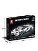 Reobrix 687 Rennwagen 1:24 Klemmbaustein Auto 348 Teile
