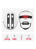 ABUS Fahrradhelm HUD-Y ACE in shiny white