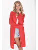 IZIA Women Cardigan in orange