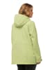 Ulla Popken Softshelljacke in limettengrün