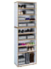 VCM  Holz Regal Schuhschrank Schuhregal Salia B60 in Weiß
