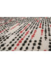 Wecon Home Teppich "London Red" in Creme Beige/Rot/Schwarz