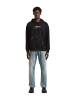 G-Star Raw Text Splatters Relaxed Hoodie Sweater dk black