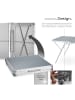 tectake Aluminium Campingtisch Jumbo 180 x 70 x 70,5 cm, silber