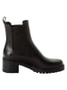 Tamaris Chelsea Boot in BLACK/LEOPARD