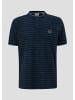 s.Oliver Polo-Shirt kurzarm in Blau