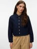 Vero Moda Jeanshemd in Dark Blue Denim