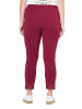 Ulla Popken Hosen in dunkel kirschrot