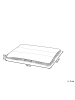 Beliani Tierbett ERGANI in Orange - (W) 70 x (H) 10 x (L) 55 cm