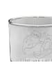 Mr. & Mrs. Panda Tumbler Glas Otter Hände halten mit Spruch in Transparent