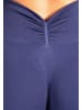 SMILODOX Leggings Lesedi Seamless Scrunch in Dunkelblau