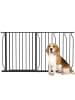 Pawhut Hunde Türschutzgitter Schwarz 95L x 3B x 76H cm