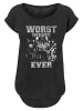 F4NT4STIC Long Cut T-Shirt Suicide Squad Worst Heroes Ever in schwarz