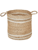 Beliani 3er-Set Bad-Kleinaufbewahrung ZHOB in /Beige