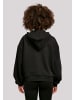 F4NT4STIC Oversized Hoodie Internationaler Frauentag: Herzen in Flammen in schwarz