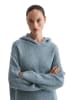 Marc O'Polo Bouclé-Hoodie loose in Slate Blue