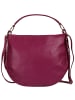Toscanto Leder Schultertasche Toscanto Tasche fuchsia, pink ca. 40cm