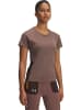 Under Armour Sportshirt "Trail Run Zip T-Shirt" in Braun
