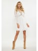 IZIA Kleid in Wollweiss