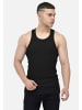 Megaman Tank Top Basic in Schwarz