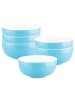 Seltmann Weiden 6er Set Müslischalen Liberty Pure Colors ø 15 cm in Lagoon Blue