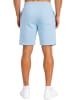 Reichstadt Herren Regular Fit Shorts Marken-Stick in Baby Blue