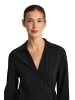 Polo Club Kleider WOMAN ARETHA DRESS LONG SLEEVE RELAXED FIT in Schwarz