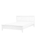 Beliani Doppelbett MAYENNE in Weiß - (W) 149 x (H) 88 x (L) 208 cm