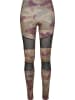 Urban Classics Leggings in redwood camo