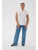 KAFFE curve Bluse kurzarm KCronja Regular fit in Chalk