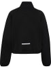 Hummel Halbreißverschluss Sweatshirt Reflektierend Logo Hmltech Damen in BLACK