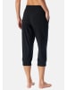 Schiesser Schlafanzug Hose Mix & Relax in Schwarz