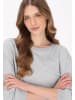 DreiMaster Women Sweatshirt in grey melange