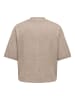 ONLY Carmakoma Strickjacke in Taupe Gray