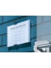 Durable Türschild 210x148,5mm silber