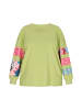 IZIA Plus Size Sweatshirt in Green