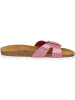 Palado Pantoletten Tinos in Pink Metallic